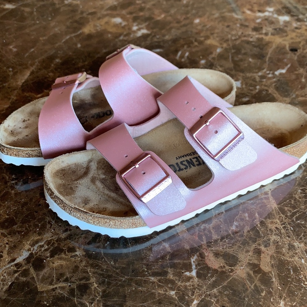 Birkenstock Arizona pink metallic 35 narrow